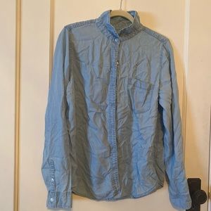 So and Aeropostale denim light jackets size xl color light and dark blue